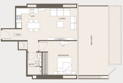 1 bedroom apartment